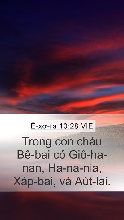 Ê-xơ-ra 10:28 VIE Bible Verse Image