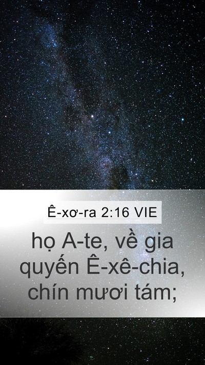 Ê-xơ-ra 2:16 VIE Bible Verse Image