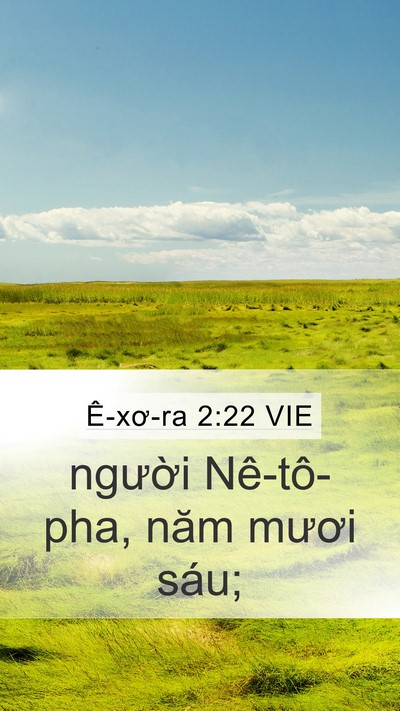 Ê-xơ-ra 2:22 VIE Bible Verse Image