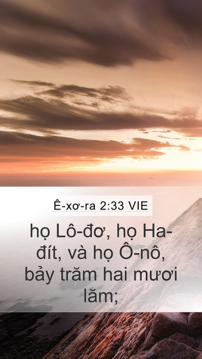 Ê-xơ-ra 2:33 VIE Bible Verse Image