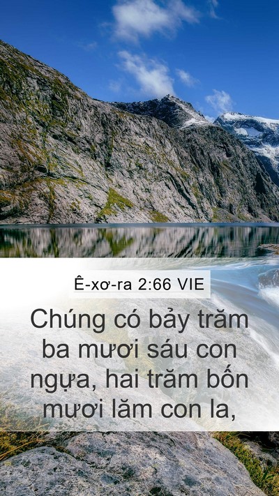 Ê-xơ-ra 2:66 VIE Bible Verse Image