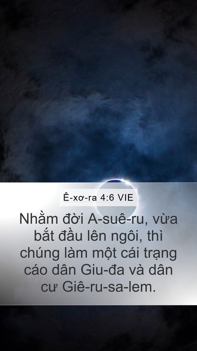 Ê-xơ-ra 4:6 VIE Bible Verse Image