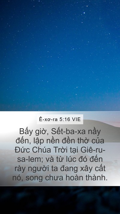 Ê-xơ-ra 5:16 VIE Bible Verse Image