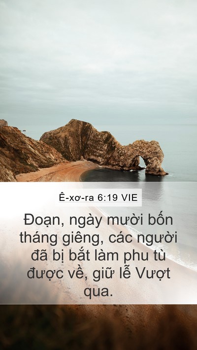 Ê-xơ-ra 6:19 VIE Bible Verse Image