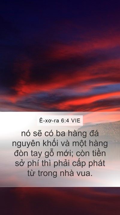 Ê-xơ-ra 6:4 VIE Bible Verse Image