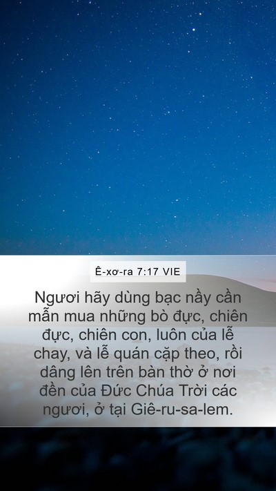 Ê-xơ-ra 7:17 VIE Bible Verse Image