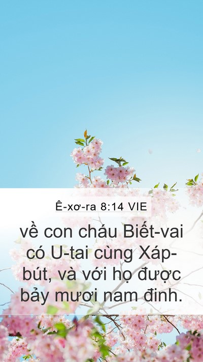 Ê-xơ-ra 8:14 VIE Bible Verse Image