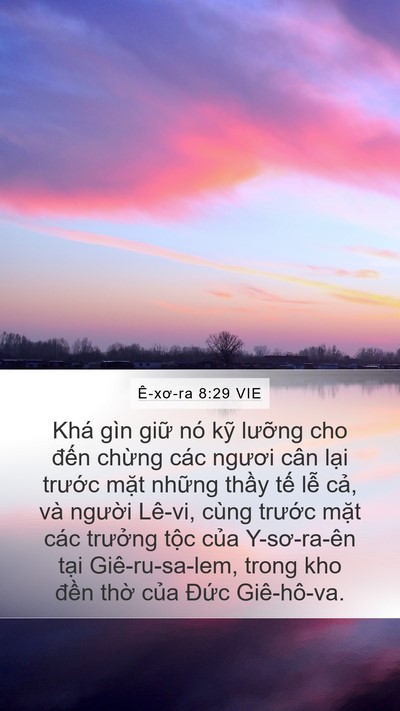 Ê-xơ-ra 8:29 VIE Bible Verse Image