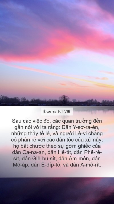 Ê-xơ-ra 9:1 VIE Bible Verse Image