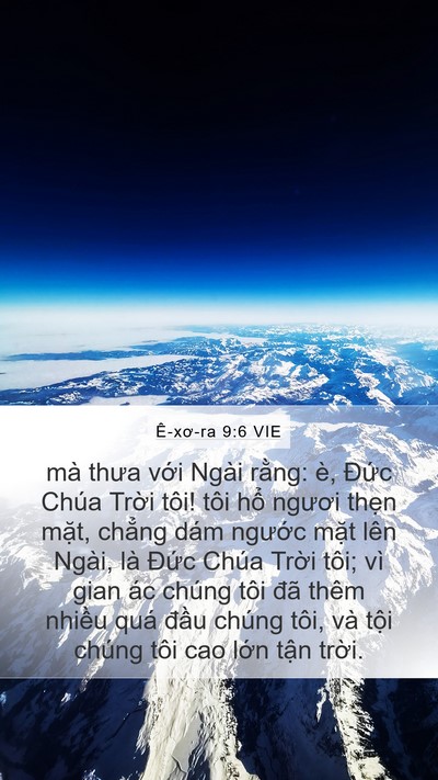 Ê-xơ-ra 9:6 VIE Bible Verse Image