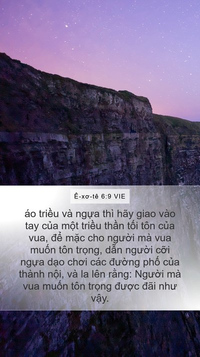 Ê-xơ-tê 6:9 VIE Bible Verse Image