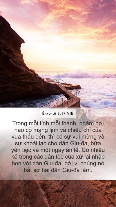 Ê-xơ-tê 8:17 VIE Bible Verse Image
