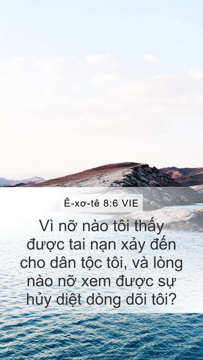 Ê-xơ-tê 8:6 VIE Bible Verse Image
