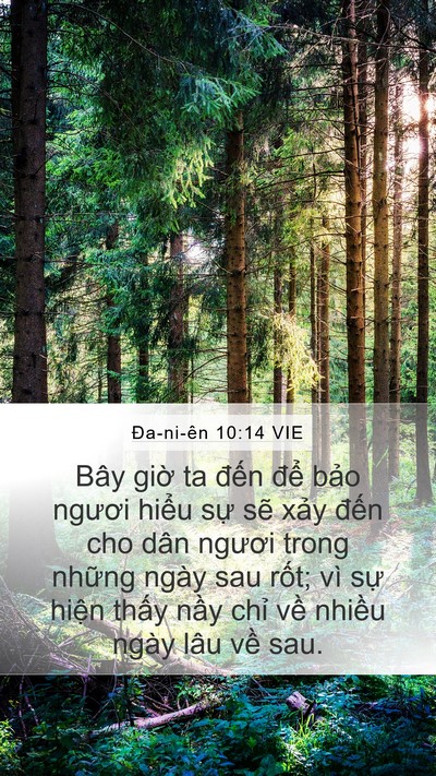 Ða-ni-ên 10:14 VIE Bible Verse Image