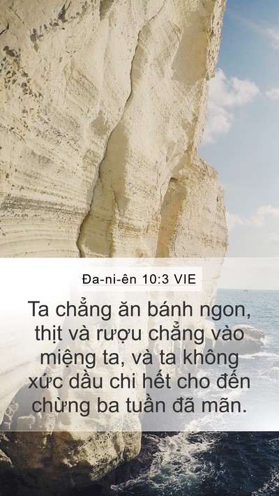 Ða-ni-ên 10:3 VIE Bible Verse Image