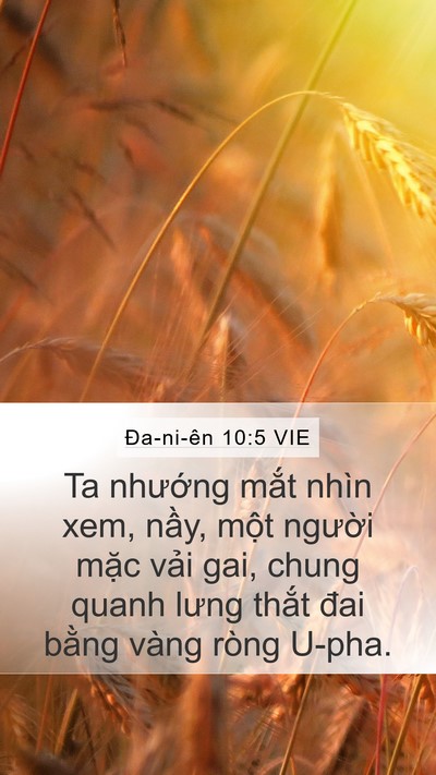 Ða-ni-ên 10:5 VIE Bible Verse Image