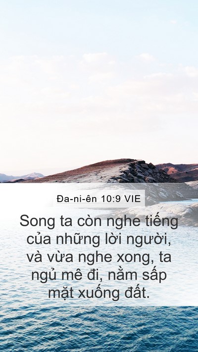 Ða-ni-ên 10:9 VIE Bible Verse Image