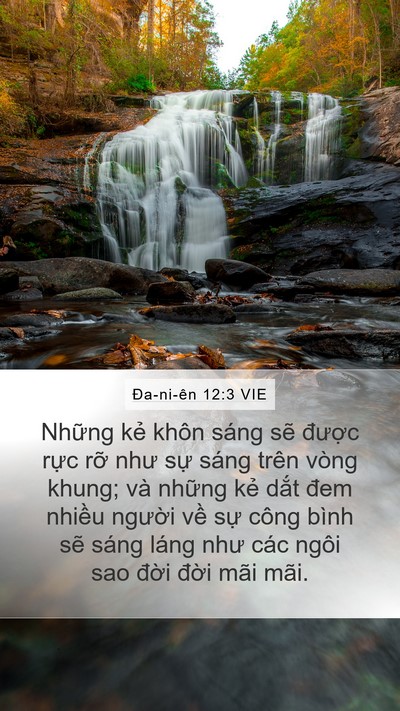 Ða-ni-ên 12:3 VIE Bible Verse Image
