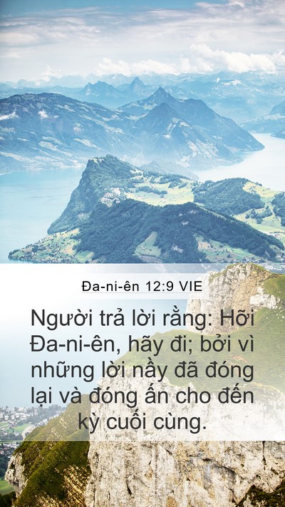 Ða-ni-ên 12:9 VIE Bible Verse Image