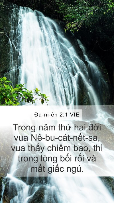Ða-ni-ên 2:1 VIE Bible Verse Image