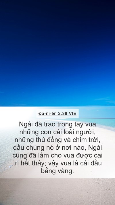 Ða-ni-ên 2:38 VIE Bible Verse Image
