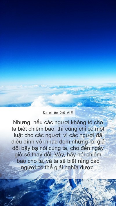 Ða-ni-ên 2:9 VIE Bible Verse Image