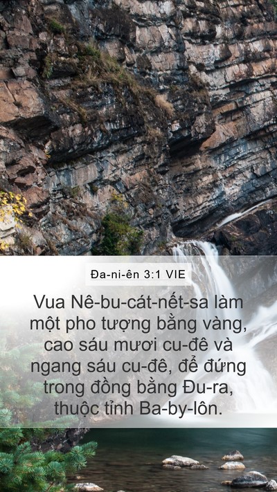 Ða-ni-ên 3:1 VIE Bible Verse Image