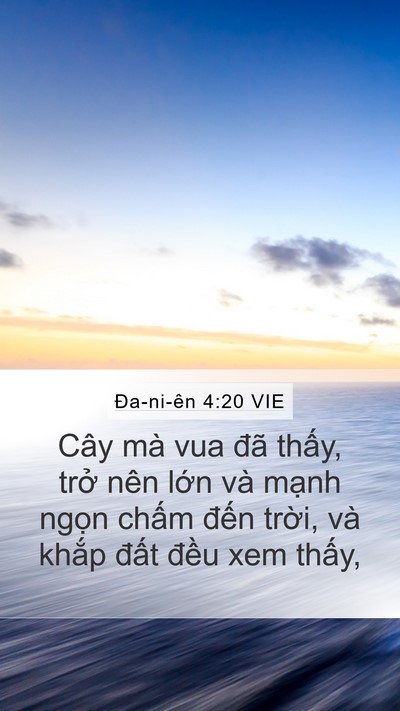 Ða-ni-ên 4:20 VIE Bible Verse Image
