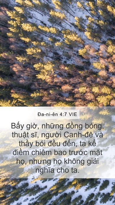 Ða-ni-ên 4:7 VIE Bible Verse Image