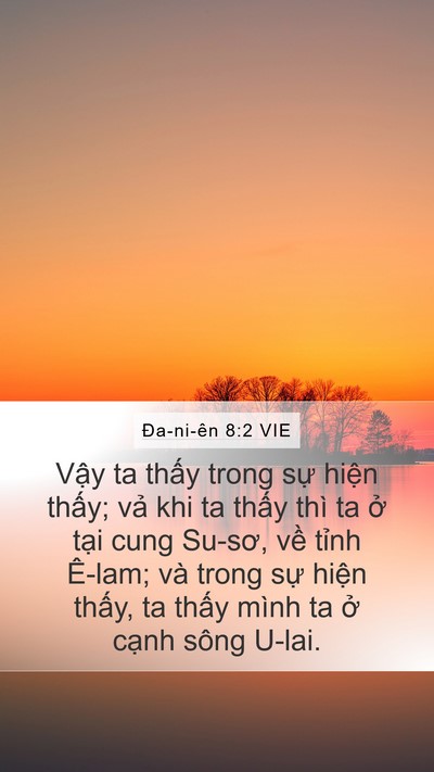 Ða-ni-ên 8:2 VIE Bible Verse Image
